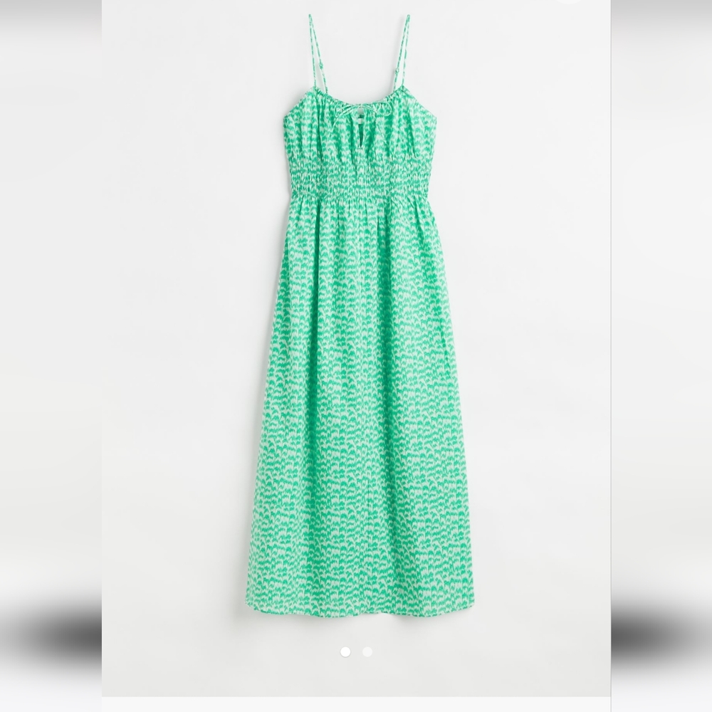 Smoked Cotton Dress